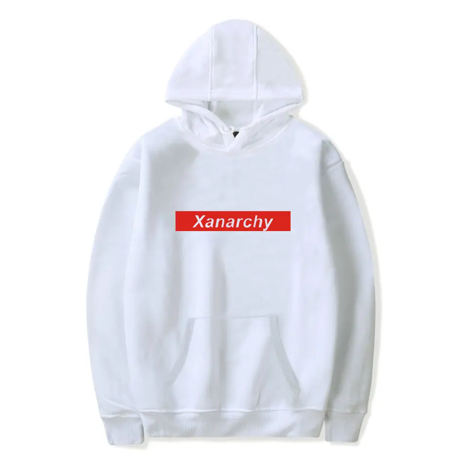 Толстовка Lil Xan xанархия для мужчин и женщин худи в стиле Харадзюку уличные Модные