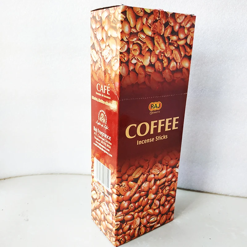 T одна маленькая коробка кофе ручной прокатки натуральные индийские палочки
