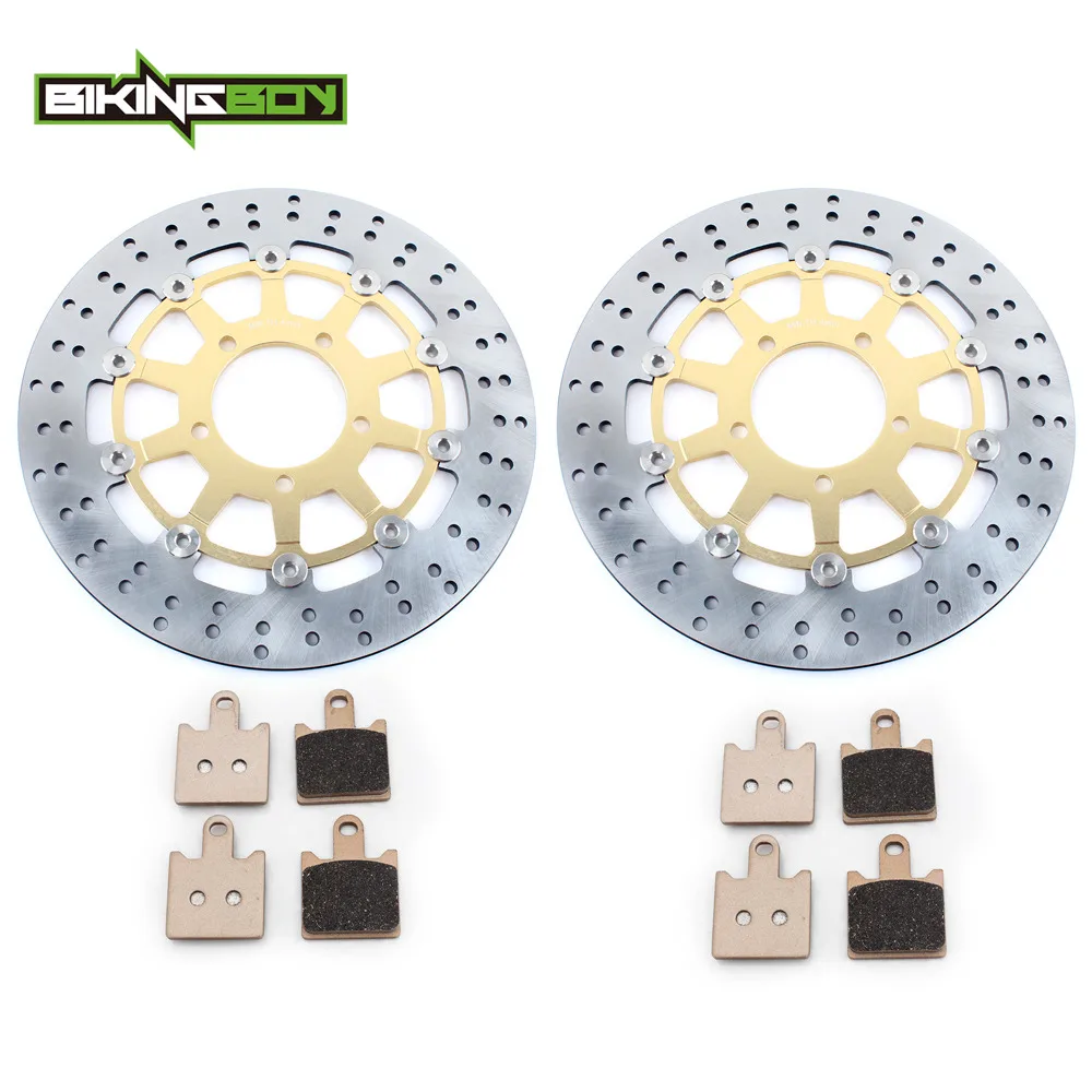 Передние тормозные диски BIKINGBOY роторы + 4 комплекта колодок для GTR 1400 ZG мини ABS 08-22