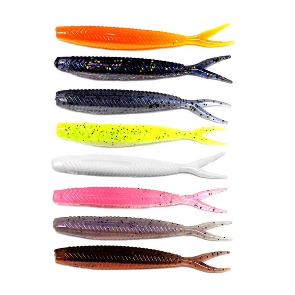 8 шт./лот японские рыболовные приманки Мягкая приманка 60 мм 1 5 г искусственная для