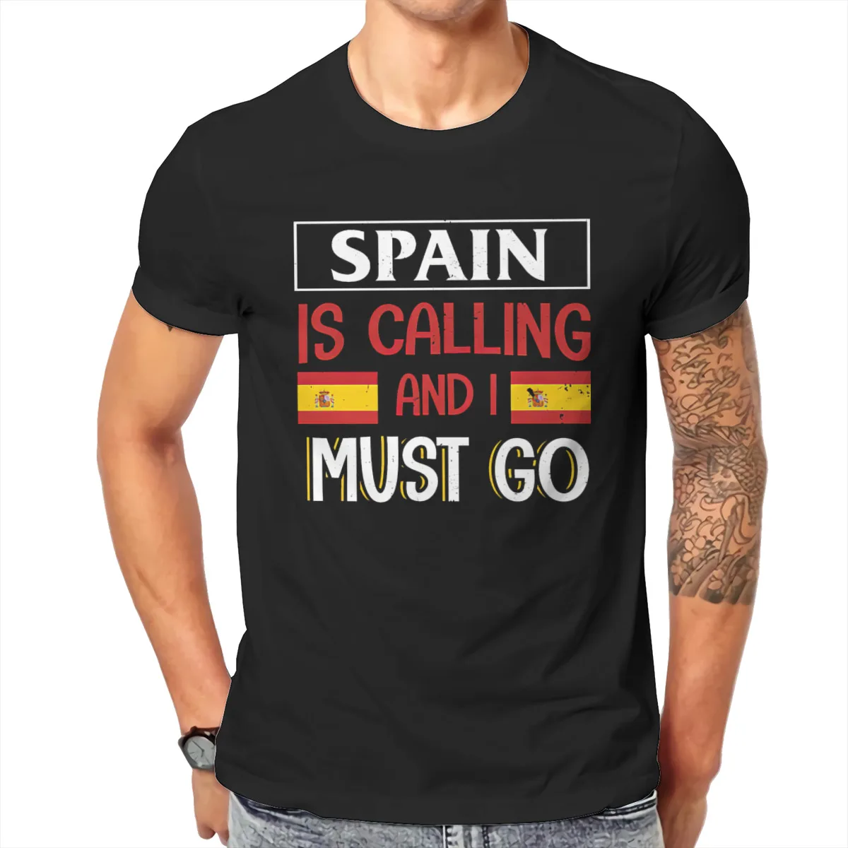 

Spain T shirt Men T shirt summer T-shirt