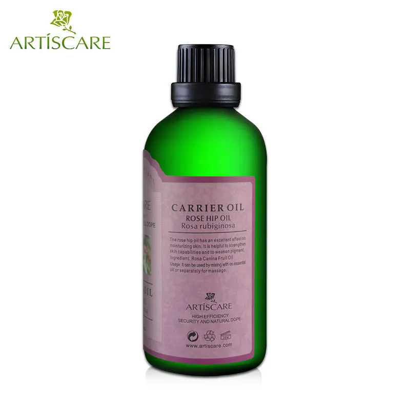 ARTISCARE 100% натуральное масло на основе шиповника 100 мл эфирные масла увлажняющее
