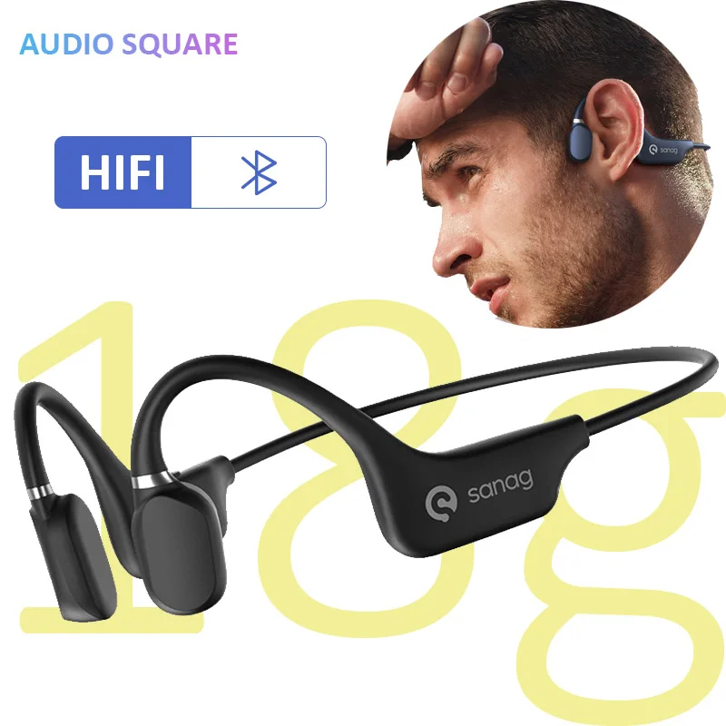 Наушники с костной проводимостью Bluetooth 5 0 Беспроводные спортивные наушники