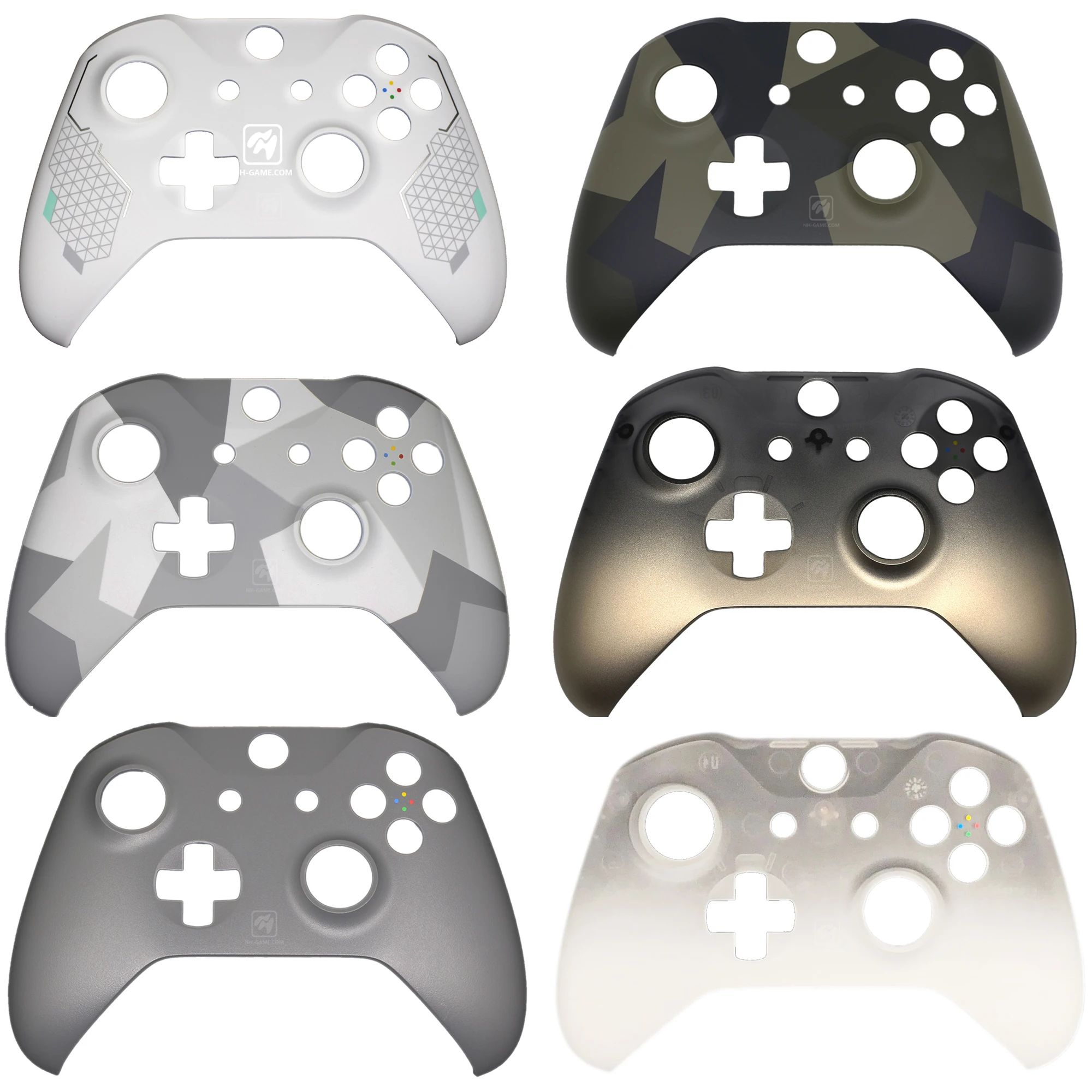 Сменный Корпус для xbox ONE S геймпад пластиковый передний верхний чехол для xbox One X Тонкий контроллер