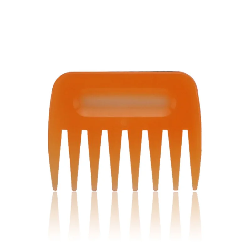 Large Tooth Detangling Curly Hair Comb Beard Oil Men Hairdressing Wide Teeth Back Head Styling | Красота и здоровье