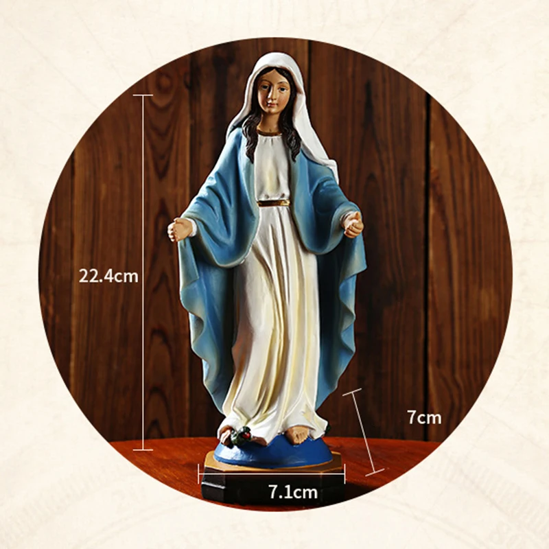 Богоматерь Грейс благословил Статуя Девы Марии каучуковая изделие ручной работы