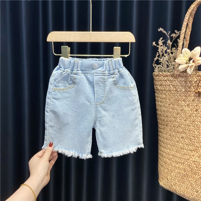 2021 Новая летняя детская одежда шорты для маленьких детей хлопковые плотные штаны