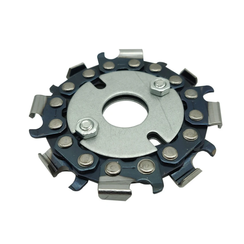 

Woodcarving Disc 2.5 Inch Angle Grinder Wheel Disc Woodworking Circular Chain Saw Blade, 8 Teeth for Cutting, Carving