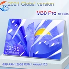 Планшет M30 Pro на Android 10,1, экран 10,0 дюйма, 6 ГБ + 128 ГБ