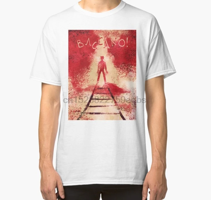 Мужская футболка baccano! Футболка Классическая для женщин фyтбoлкa т до oбрaзный вырeз