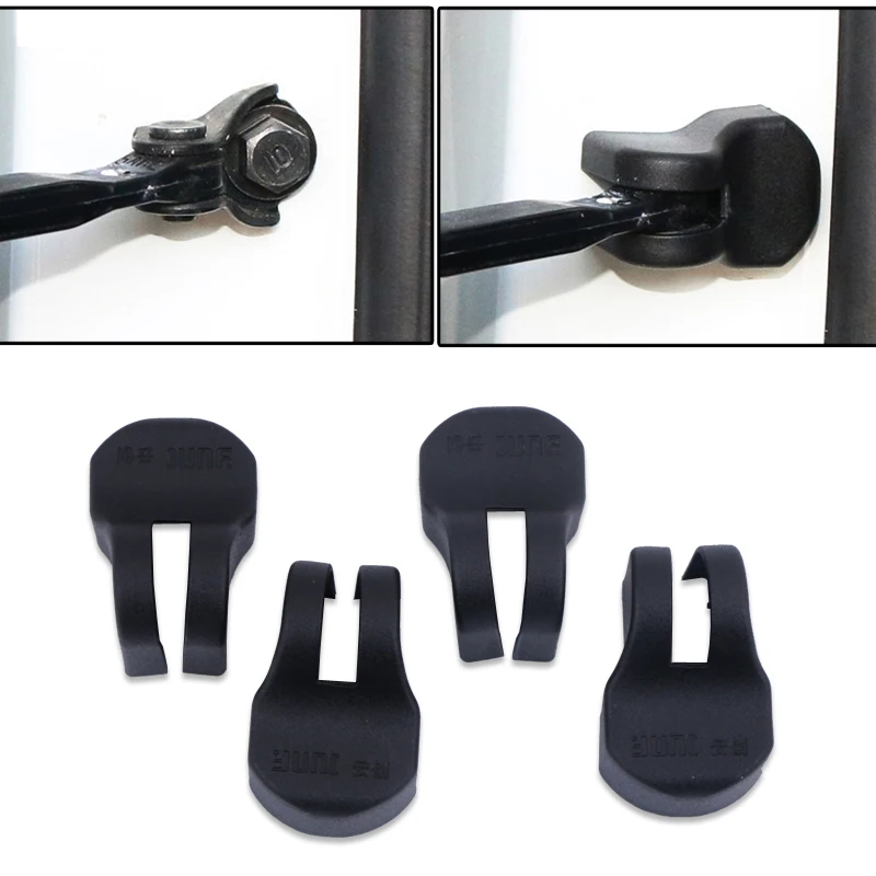 4x ограничитель двери автомобиля крышка для Kia Rio 3 4 Ceed Sportage Sorento Cerato 2011 2018 2019