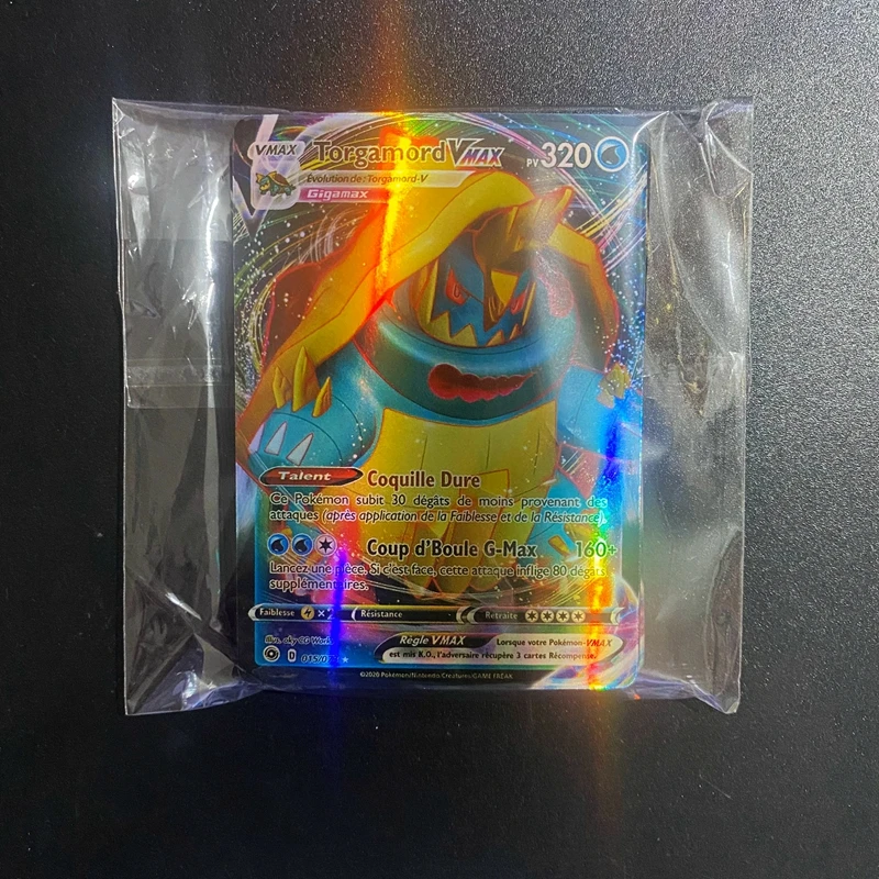 

Pokemon Card French Version Playing Game Shining Tag Team V VMAX GX Mega EX Display Cartas Booster Pokmon Carte Francaise Gift