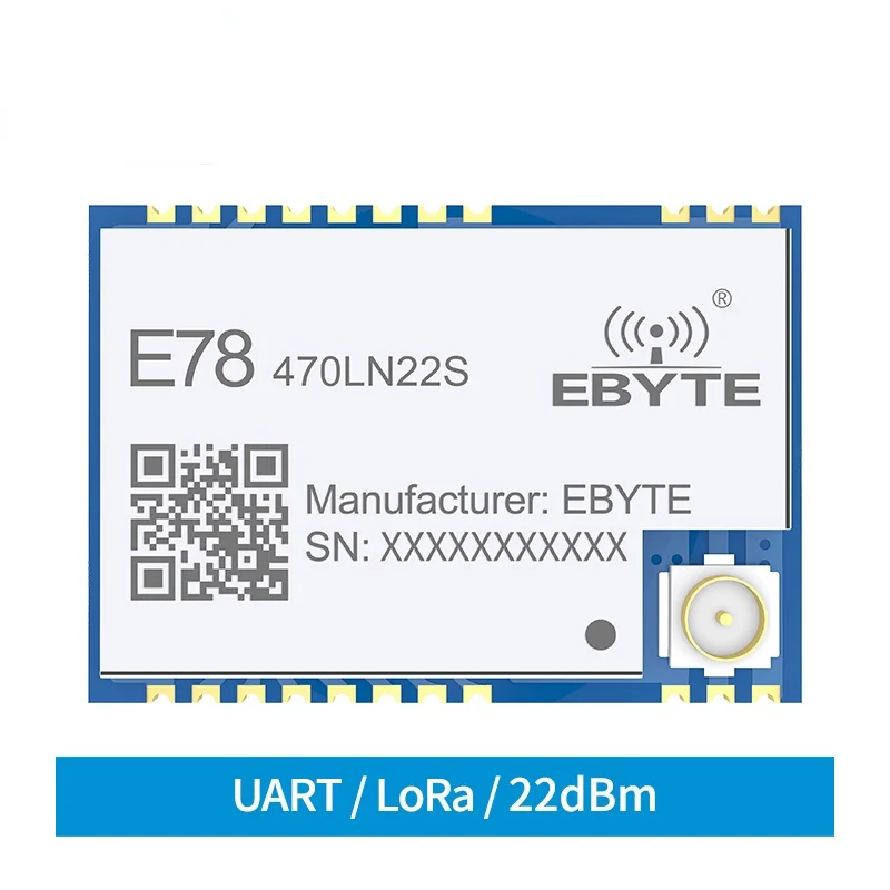 

ASR6501 SoC LoRa радиочастотный модуль с низким энергопотреблением 470 МГц 22 дБм беспроводной трансивер IoT LoRaWAN LinkWAN