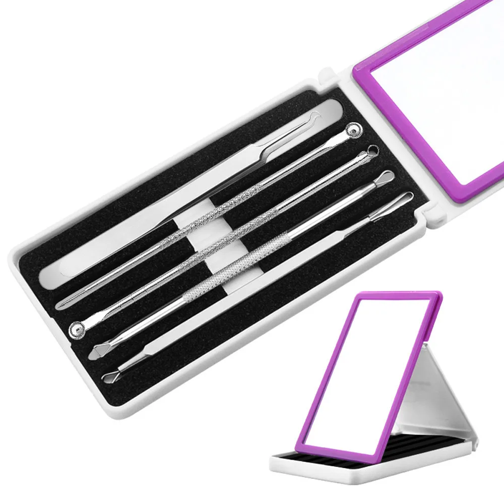 Быстрая отправка леди из нержавеющей стали для удаления черных точек акне прыщей