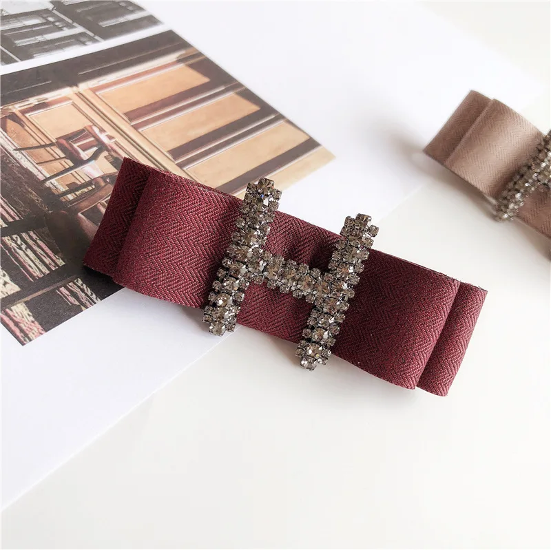 Модные заколки стразы аксессуары для волос элегантные женские Роскошные