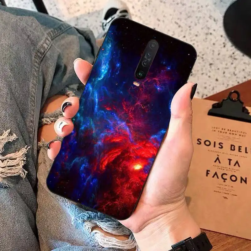 TOPLBPCS pace для galaxy universe Star Dark мягкий чехол телефона Redmi 5 6 7 8 9 A X pro plus K20 S2 K30 Go|Бамперы| |