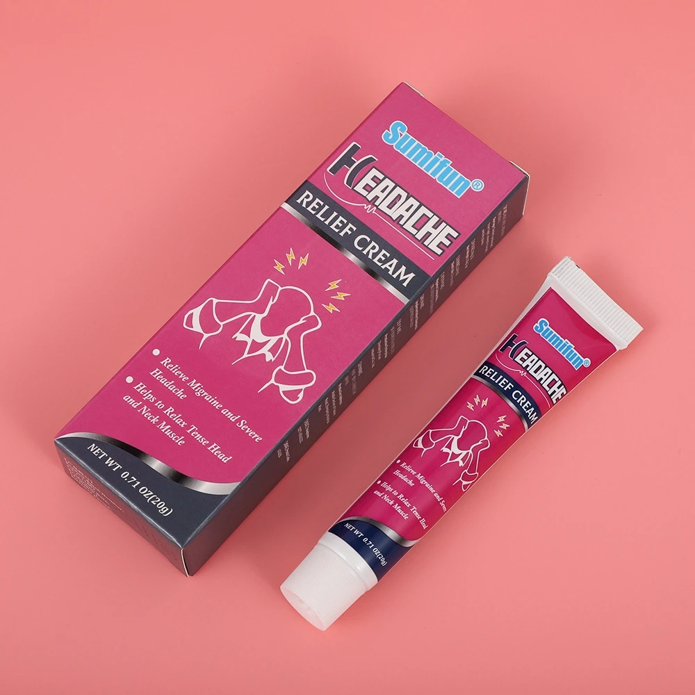 Лечение мигрени травяной 20 г медицинская мазь для расслабления успокаивания