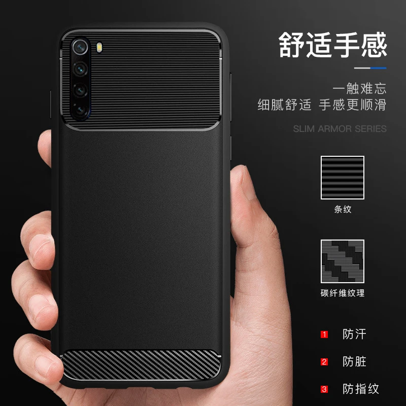 Чехол чехол для Xiaomi Redmi Note 8 Pro Note8 мягкие Роскошные Силиконовые матовые Защитные