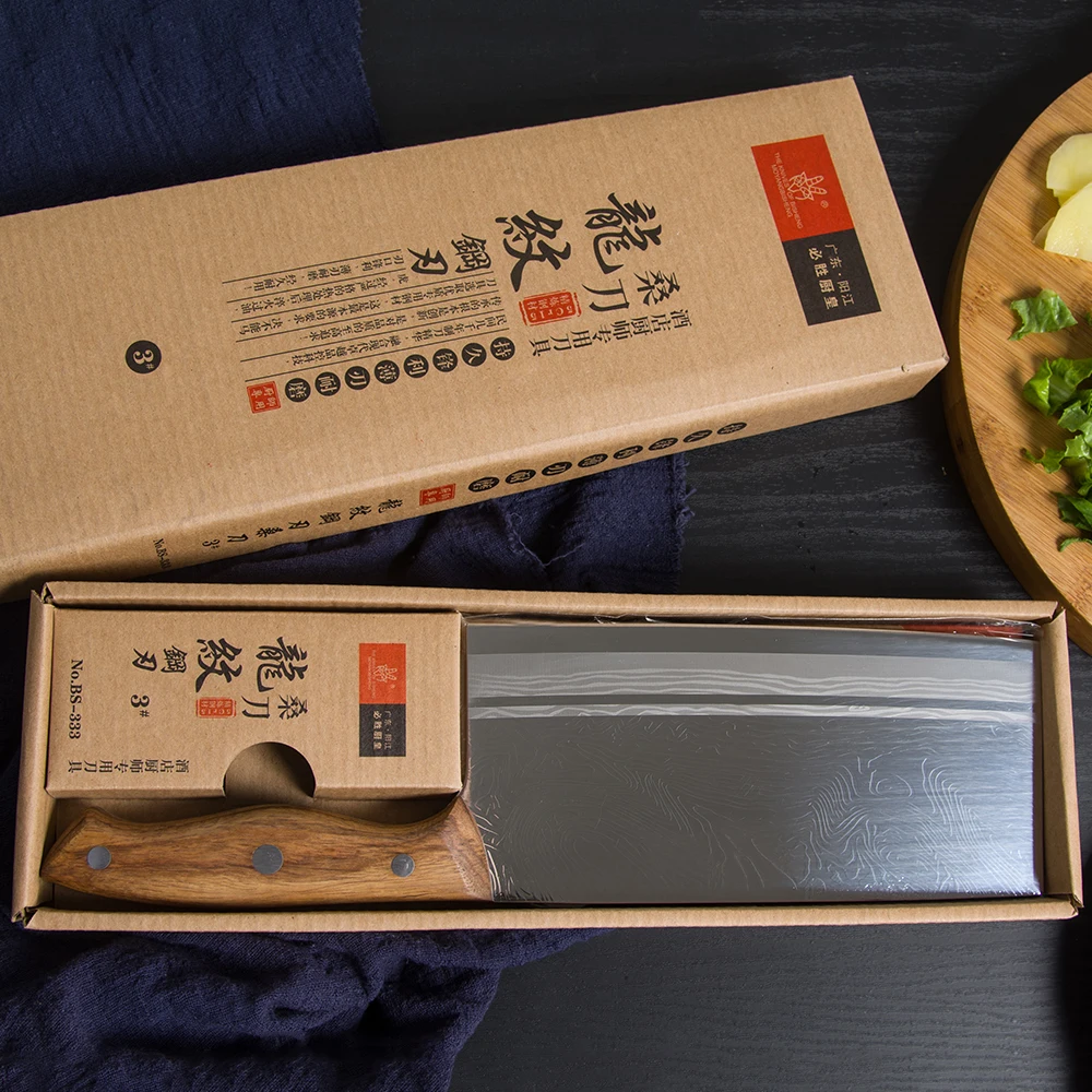 XYj 7 8 дюймов нож для мясника кухонный овощной мяса из нержавеющей стали