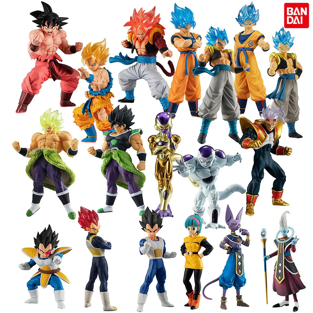 Японская Оригинальная фигурка Bandai Gacha модель куклы драконий жемчуг HG PB DG Son Goku Beerus