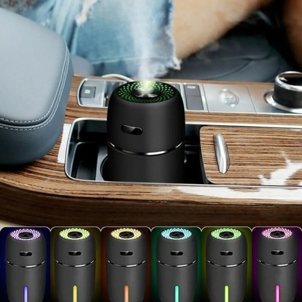 1PC Air Purifier Car For Car LED Night Light USB Power Diffuser Purifier