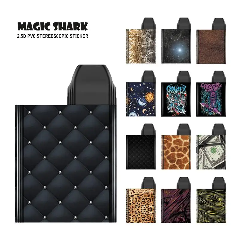 Чехол пленка из ПВХ с изображением волшебной акулы змеи зомби долларов леопарда