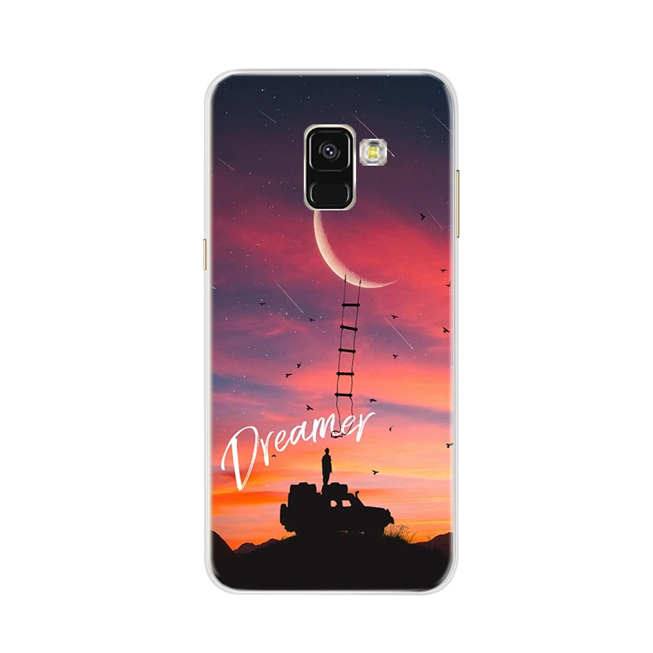 Фото Мягкий чехол для Samsung Galaxy A8 2018, A530, A8 Plus 2018, A730, роскошный силиконовый бампер для Galaxy A8, A 8 2018 №3