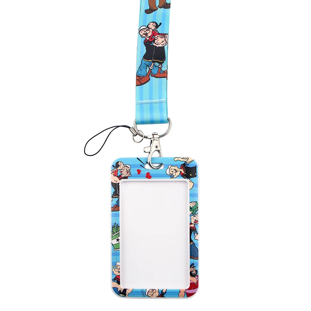 

K2908 Cool Man Cartoon Lanyard Neck Strap for key ID Card Cell Phone Straps Badge Holder Hanging Rope Accessories Gifts
