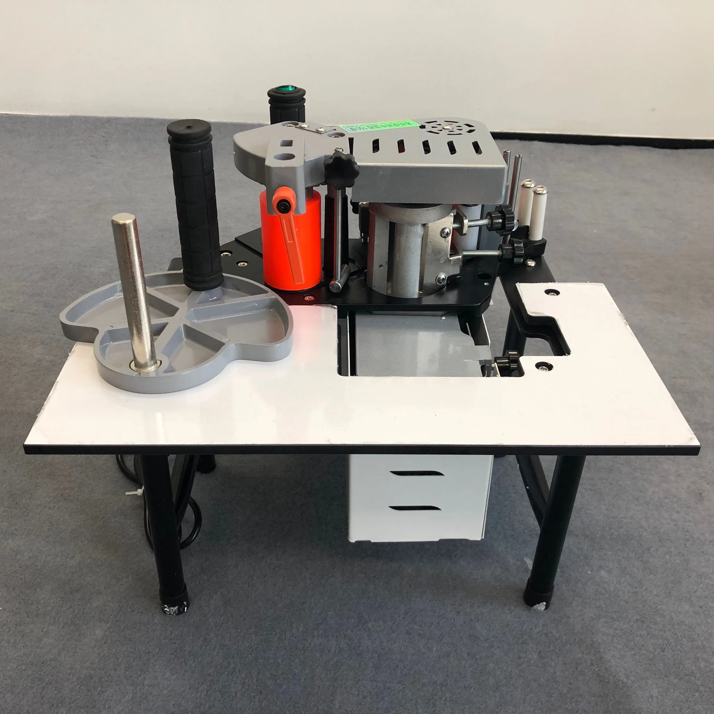 RU ручной облицовочный станок для кромки двухсторонний склеивающий портативный