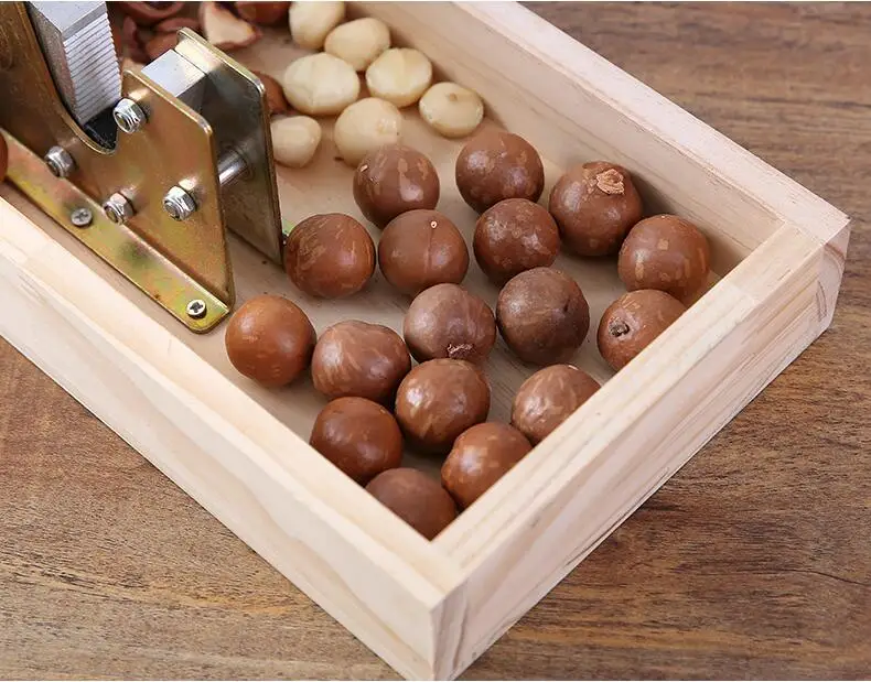 Зажим из орехового дерева Macadamia гайка инструмент открытия гайка щипцы для орехов обрубка машина ручная гайка орехокол машина для изготовления крекеров орехокол для грецких орехов