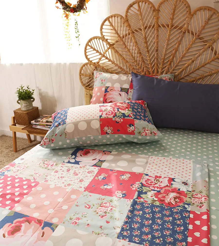 Романтическая деревенский пасторальный Комплект постельного белья для