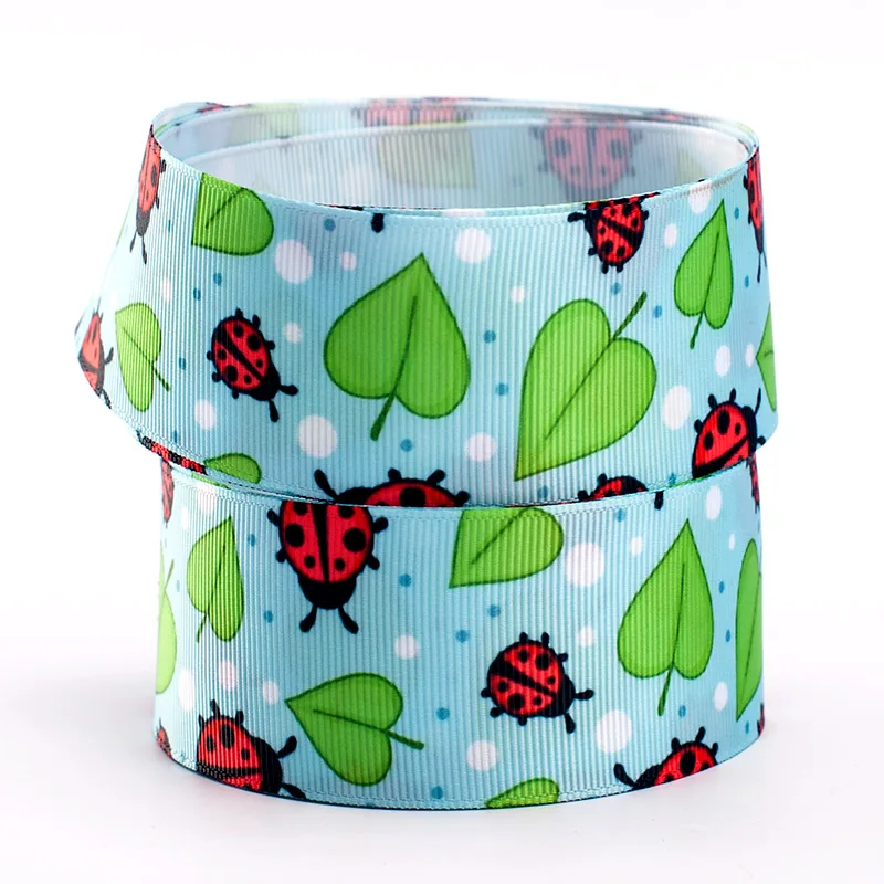 10 ярдов Grosgrain ленты-милый мультфильм шаблон лист печатных ленты | Дом и сад