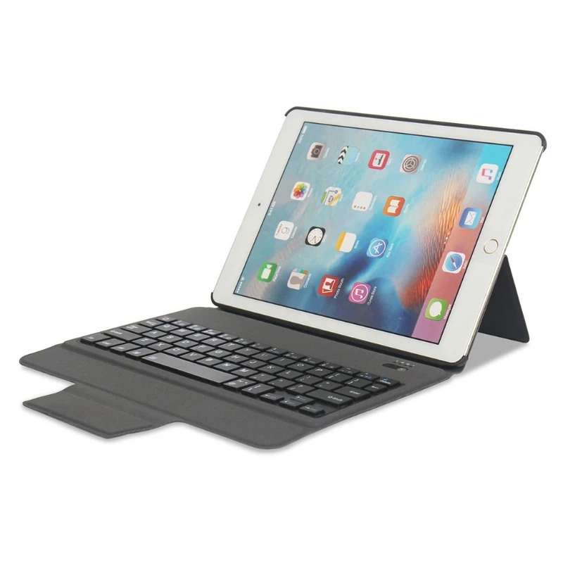 

Bluetooth Keyboard Cover Case With Stand Intelligent Switch for ipad Air 2/Pro 9.7" P9YE