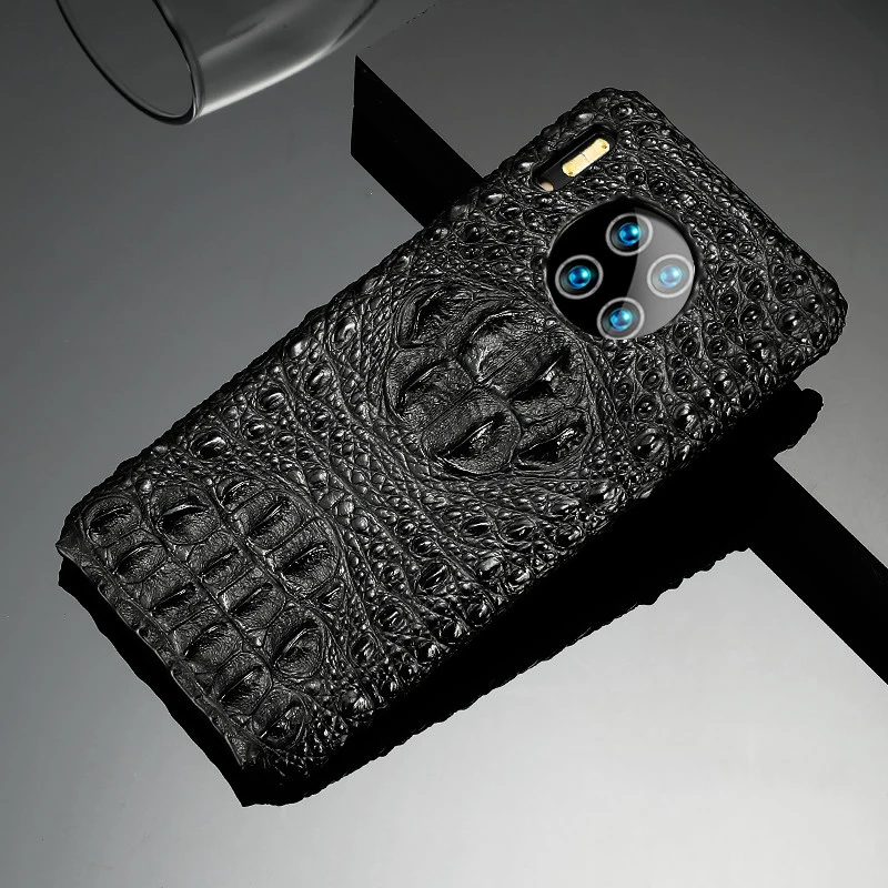 

LANGSIDI Luxury phone case for Huawei mate 30 pro mate 20 lite 10 lite Crocodile fundas For huawei p40 lite p30 p20 pro p10