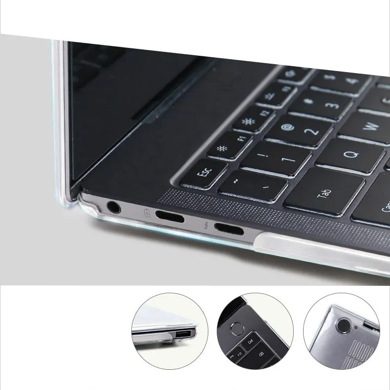 Чехол для ноутбука honor magicbook 14 huawei matebook 13 d16 d14 d15 pro 16 1 прозрачный жесткий чехол d x