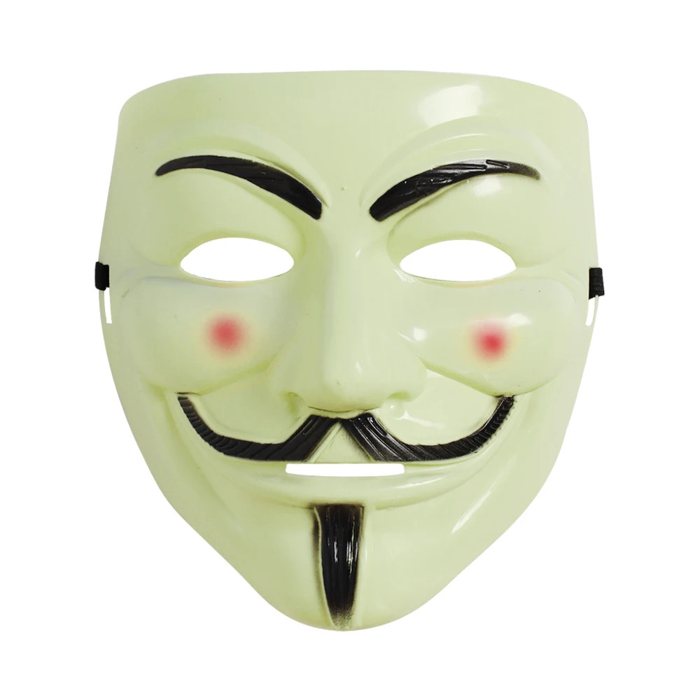 Вечерние маскарадные маски V для Vendetta неизвестных парней Фокс хакер карнавальный