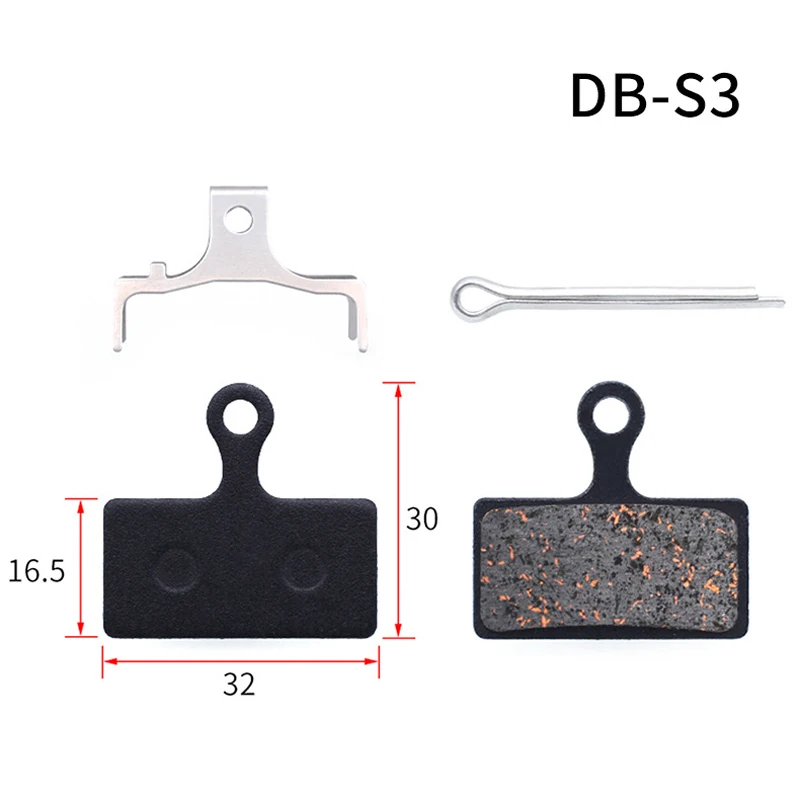 Колодки дисковые велосипедные полуметаллические для горного велосипеда 1 пара/2