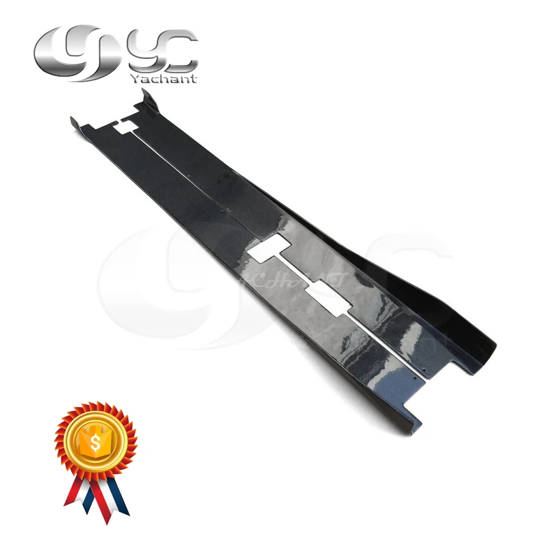 Комплект из углеродного волокна, пригодный для Huracan LP610-4 & LP580-2 купе Spyder DM AFFARI основание посылка Стиль сбоку юбка Underboard расширения