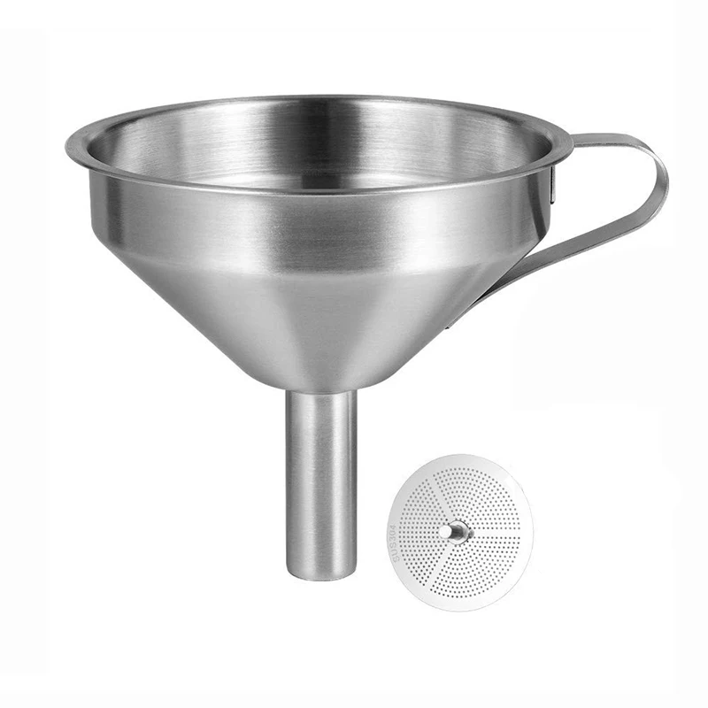 3D Printer Resin Filter Funnel 304 Durable Stainless Steel Removable Double-Strainer Filter For SLA/DLP/LCD Suit Anycubic Elegoo