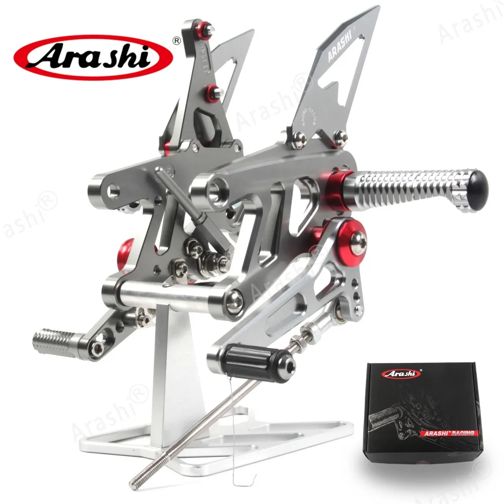 Arashi 1 Набор для APRILIA RSV4 фабрика APRC ABS 2013- CNC регулируемые Подножки подножки подножка мотоциклиста SBK SE 13 14 15 16
