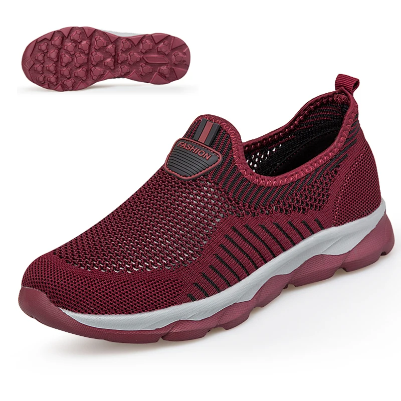 

Women's sneakers, casual shoes, comfortable mesh lace ladies sneakers, chunky women's vulcanized shoes, mom and dad shoes