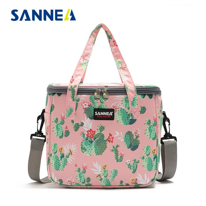 outdoor insulated lunch bag cooler camping bbq picnic lunch box tote backpack thermal bento box food storage shoulder bag free global shipping