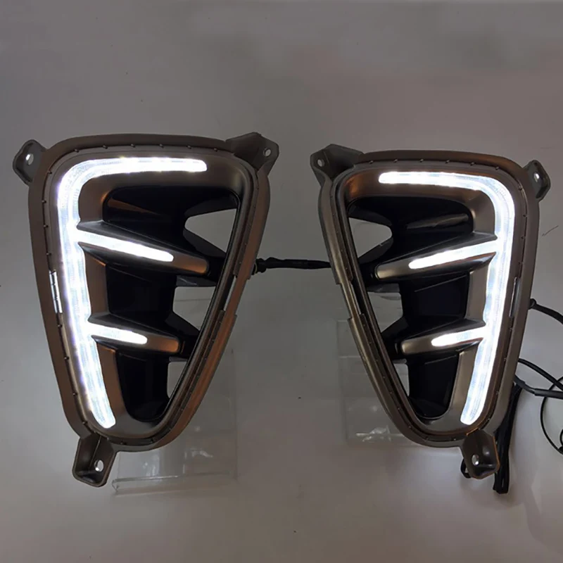 Автомобильный светодиодный дневной светильник для 2016 2017 Kia Sportage K5 переднего