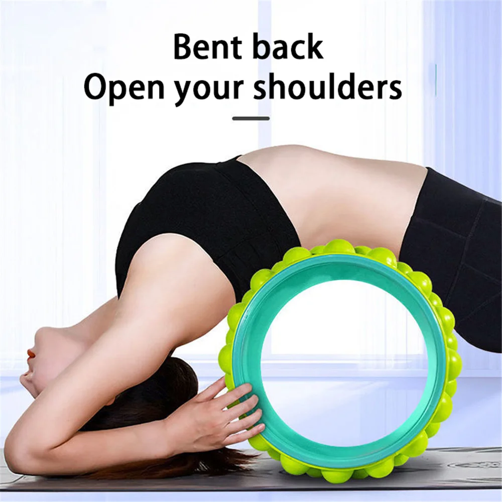 

Slimming Massager for Body Back Massager for Belly Slimming Cellulite Massager Yoga Wheel Open Back Yoga Equipment Gym