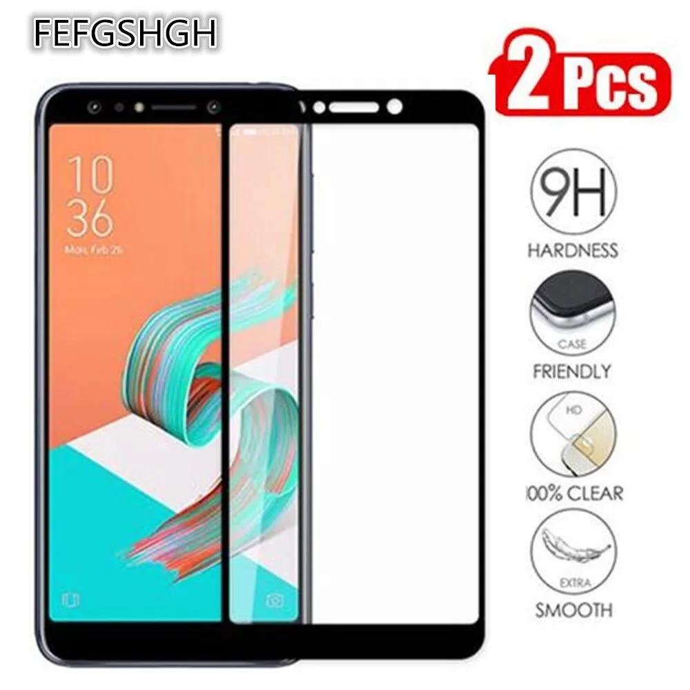 Закаленное стекло с полным покрытием для Asus Zenfone 5 Lite ZC600KL X017D X017DA защита экрана 9H