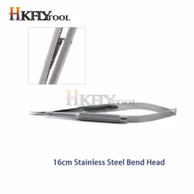 16cm stainless bend 12,5 см; высота каблука 14 см; каблук 16 см оснастка для приманки держатель инструмент офтальмологический Иглодержатель косметический контактный зажим титановый Пинцет хирургические инструменты - Цвет: 16cm stainless bend