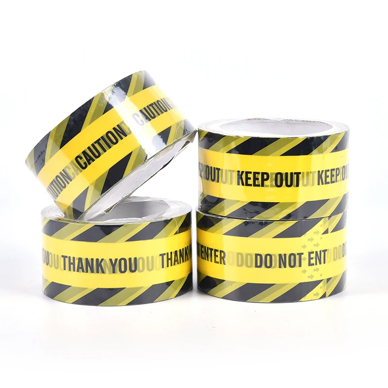 

1 Roll Warning Tape Danger Caution Barrier Remind Work Safety Adhesive Tapes