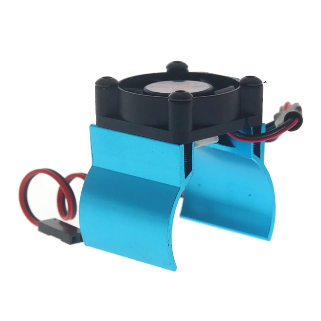 

Metal Heatsink Cooling Fan for RC Model Car 540 550 3650 3660 Size Motors Kits