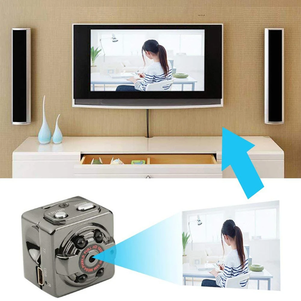 SQ8 SQ 8 Смарт 1080p маленькая секретная микро мини-камера видеокамера ночного видения