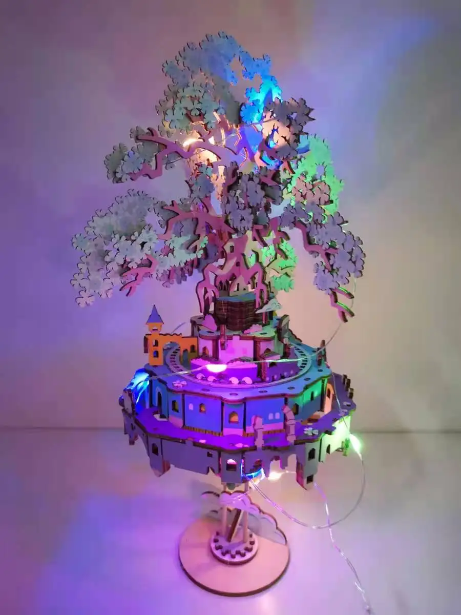 

Музыкальная шкатулка ручной работы, деревянная, заводная, тыква, автомобиль, детский друг, рождественский подарок, день рождения, День Свято...